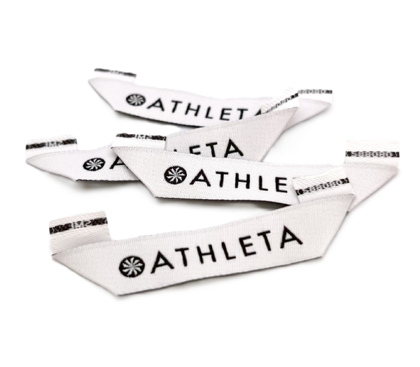 Athleta woven label